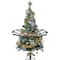 31pc Battery Operated Lighted and Animated Christmas Tree Train Set with Sound